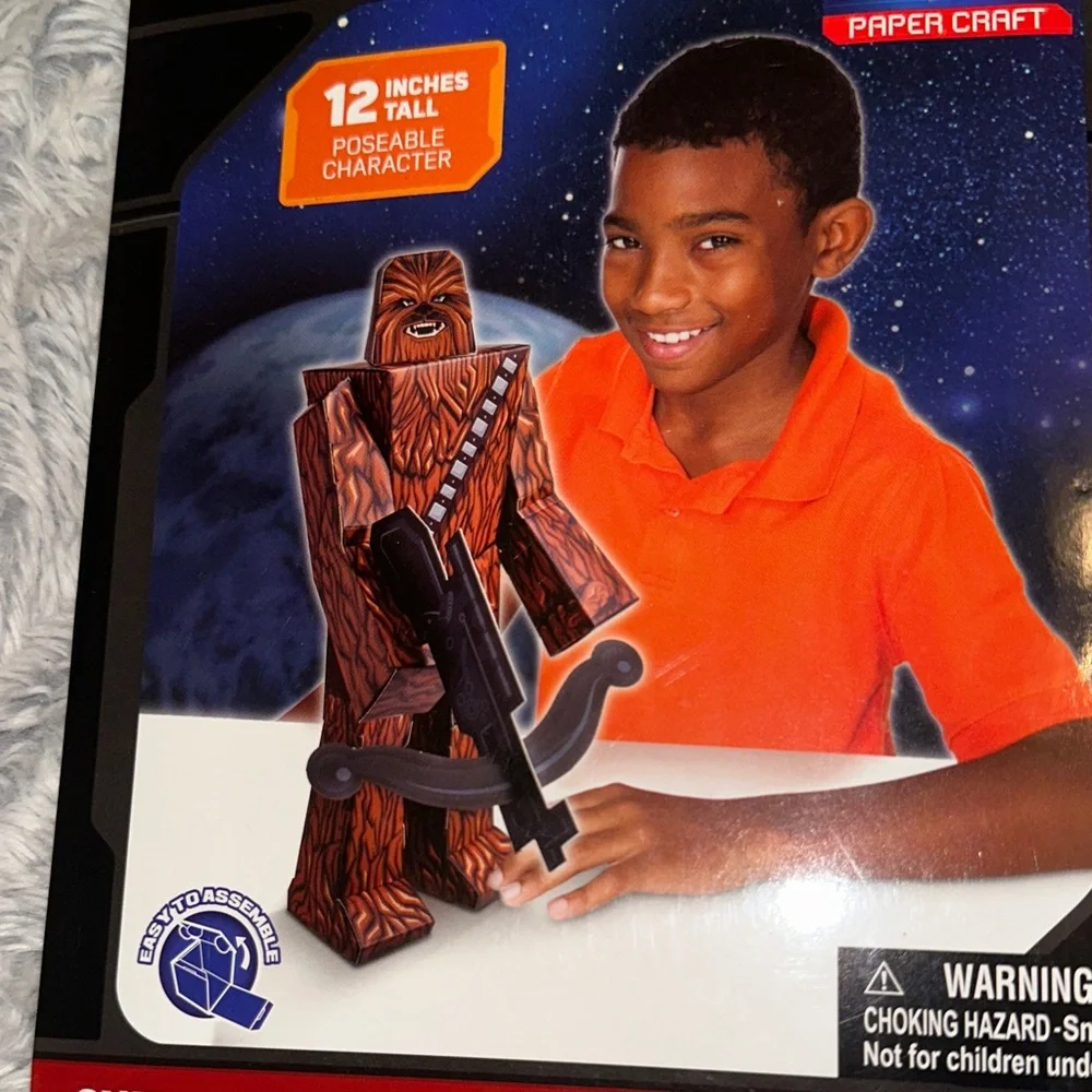 Star Wars Blueprints Paper Craft Set - Chewbacca‎ and Darth Vader